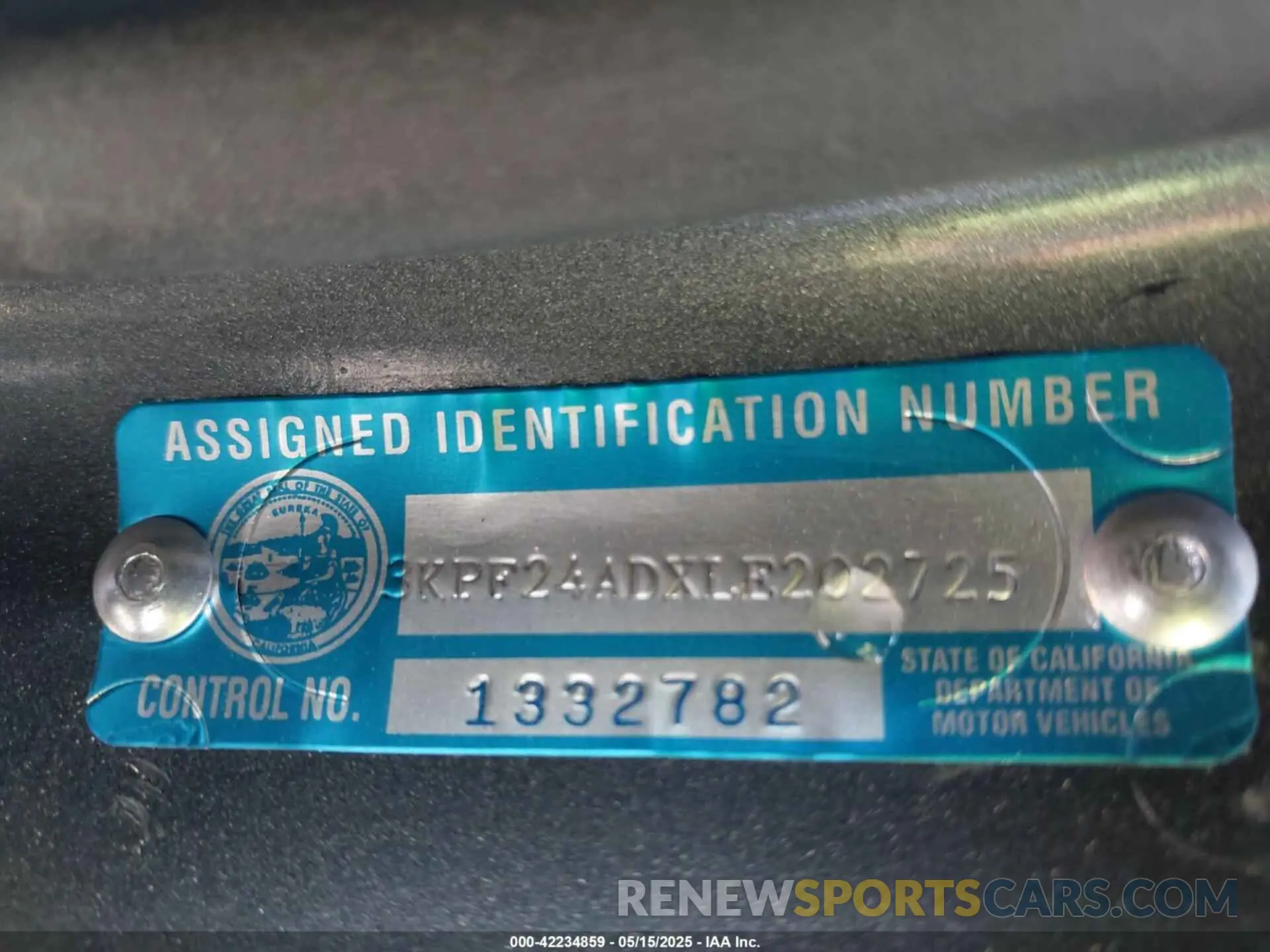 9 Photograph of a damaged car 3KPF24ADXLE202725 KIA FORTE 2020
