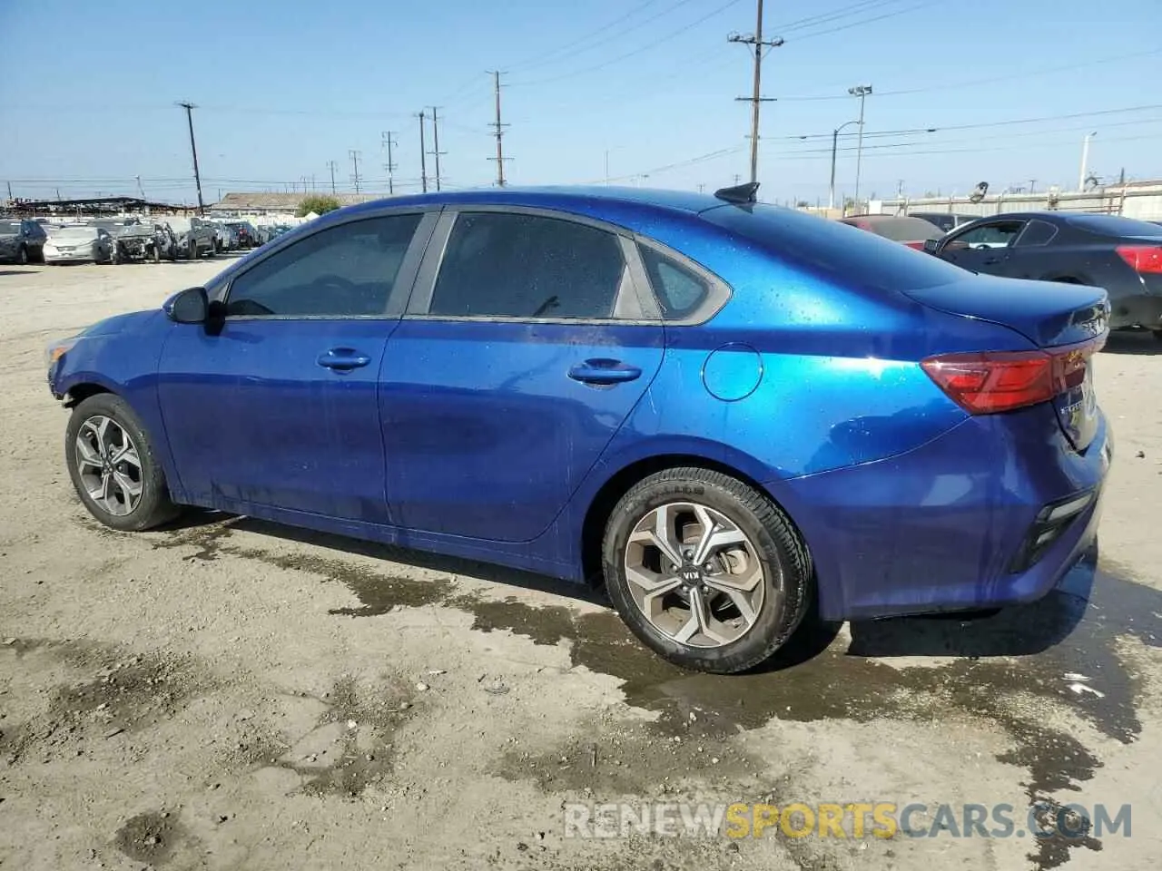 2 Photograph of a damaged car 3KPF24ADXLE209643 KIA FORTE 2020