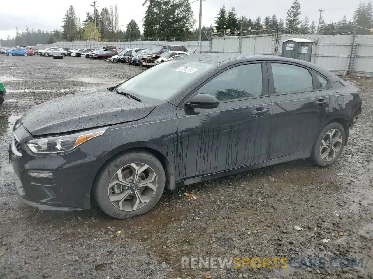1 Photograph of a damaged car 3KPF24ADXLE222571 KIA FORTE 2020