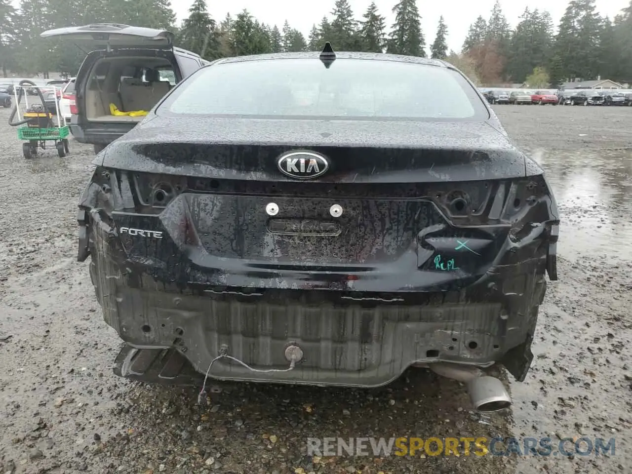 6 Photograph of a damaged car 3KPF24ADXLE222571 KIA FORTE 2020