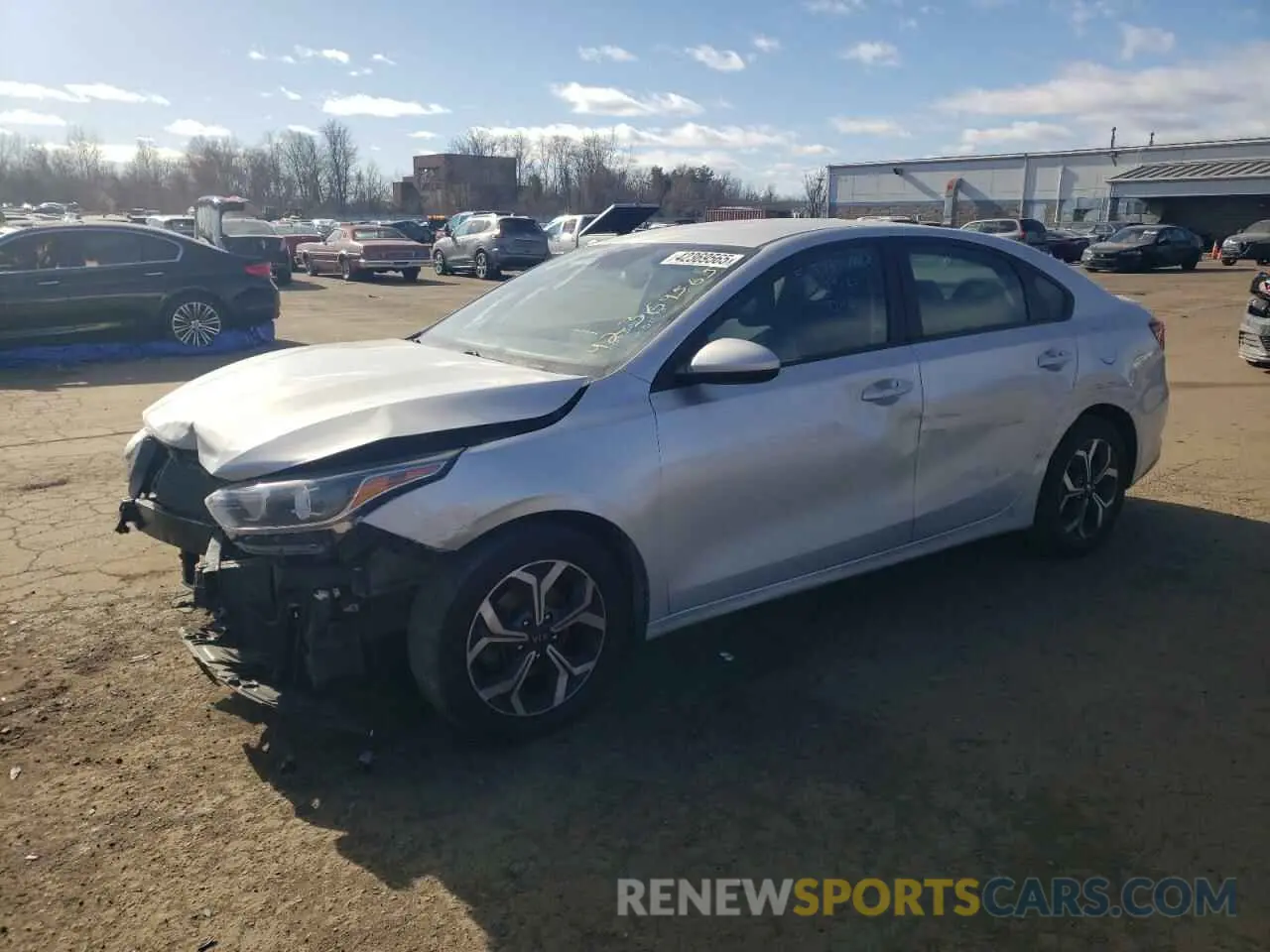 1 Photograph of a damaged car 3KPF24ADXLE230993 KIA FORTE 2020