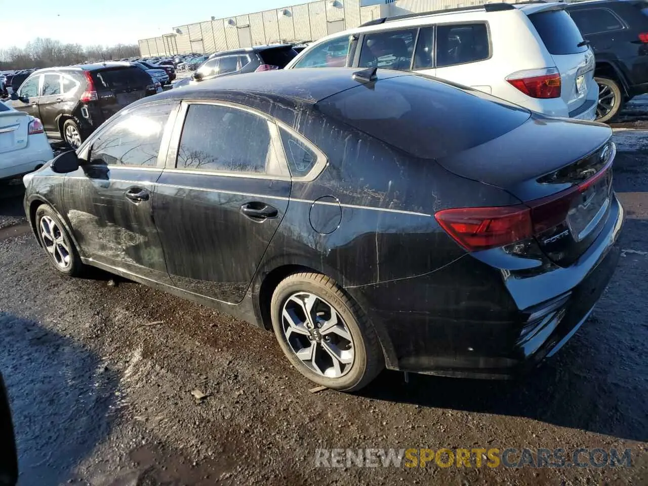 2 Photograph of a damaged car 3KPF24ADXLE241721 KIA FORTE 2020