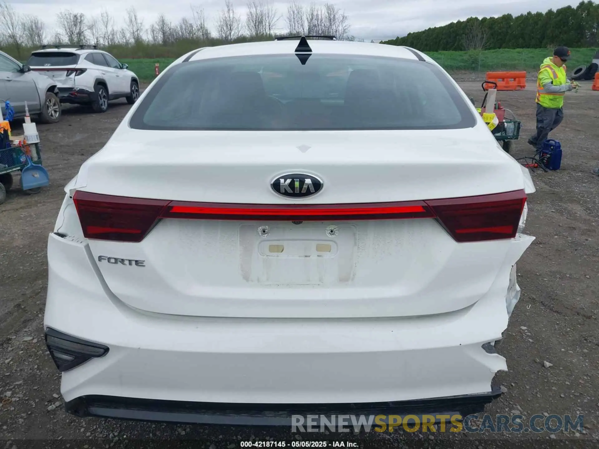 17 Photograph of a damaged car 3KPF24ADXLE245073 KIA FORTE 2020