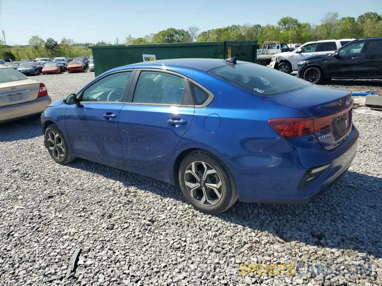 2 Photograph of a damaged car 3KPF24ADXLE245655 KIA FORTE 2020