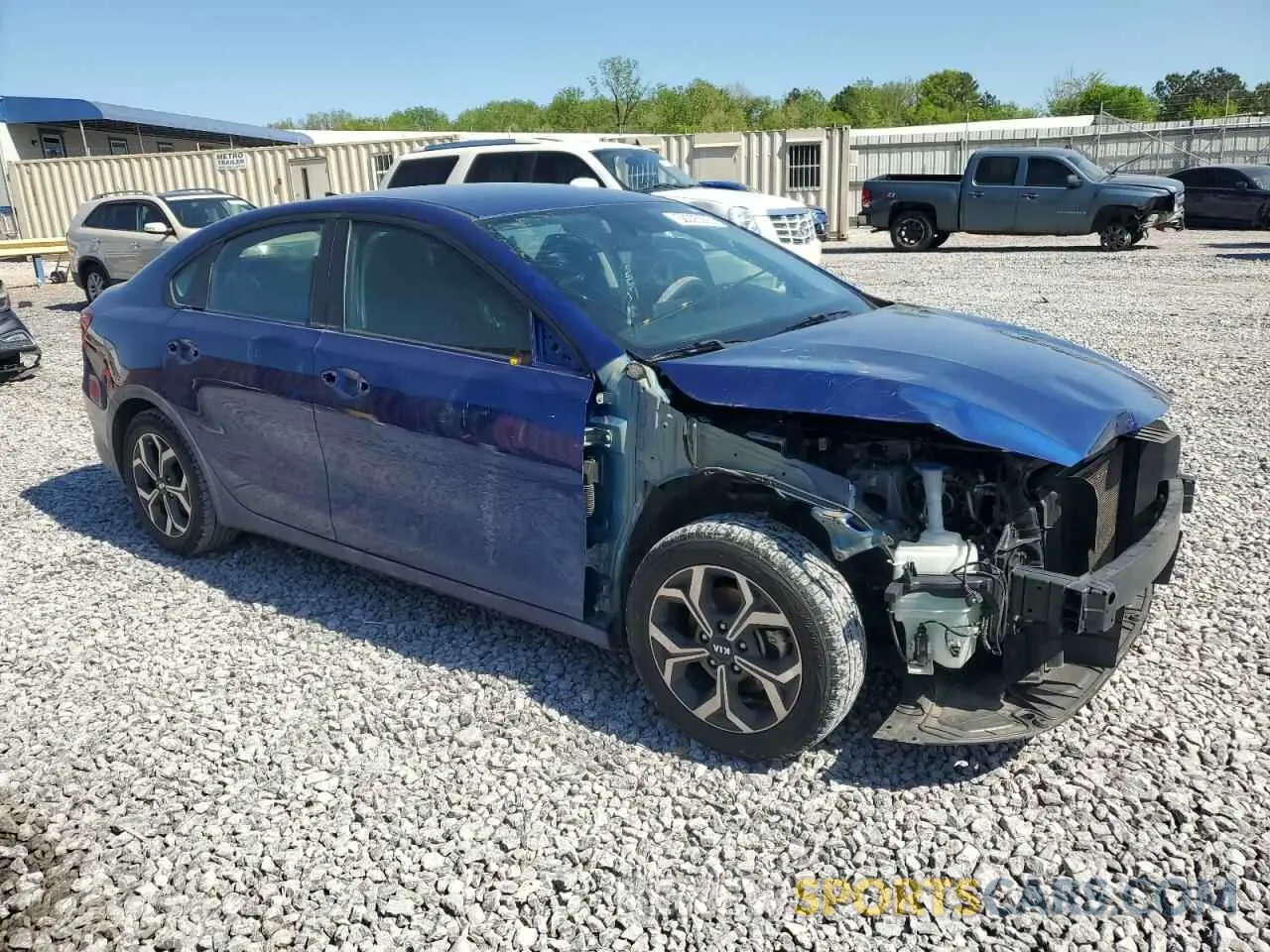 4 Photograph of a damaged car 3KPF24ADXLE245655 KIA FORTE 2020