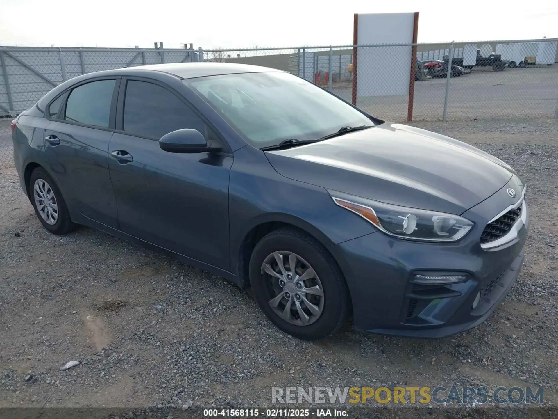 1 Photograph of a damaged car 3KPF24ADXLE248796 KIA FORTE 2020