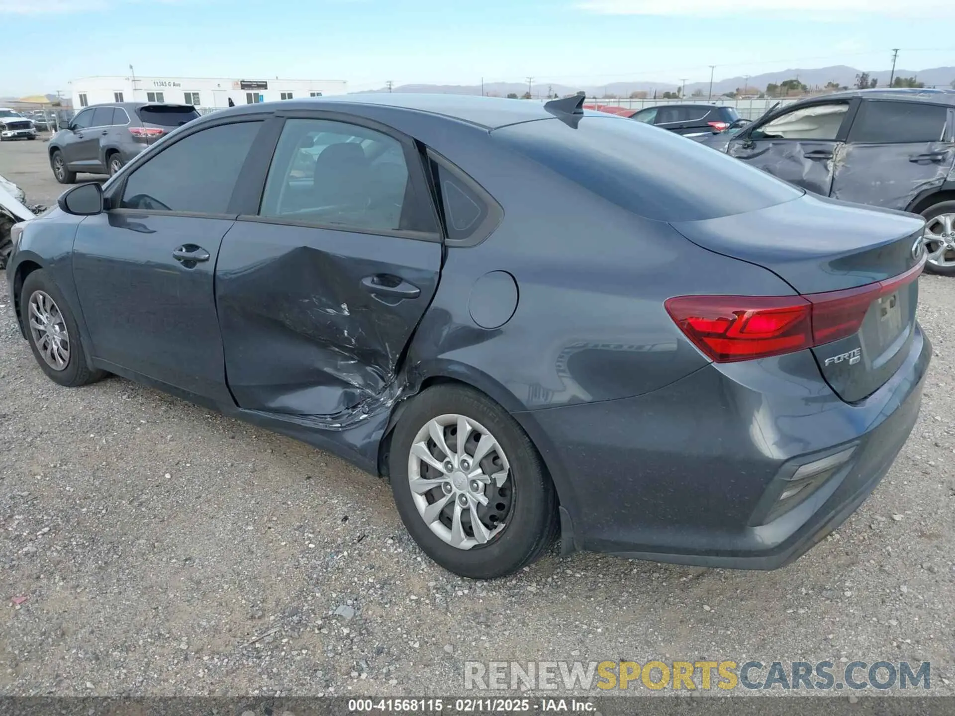 3 Photograph of a damaged car 3KPF24ADXLE248796 KIA FORTE 2020