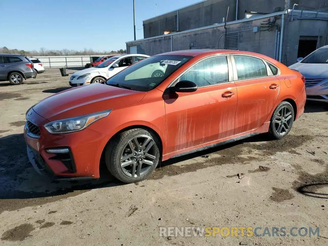 1 Photograph of a damaged car 3KPF34AD0LE187150 KIA FORTE 2020