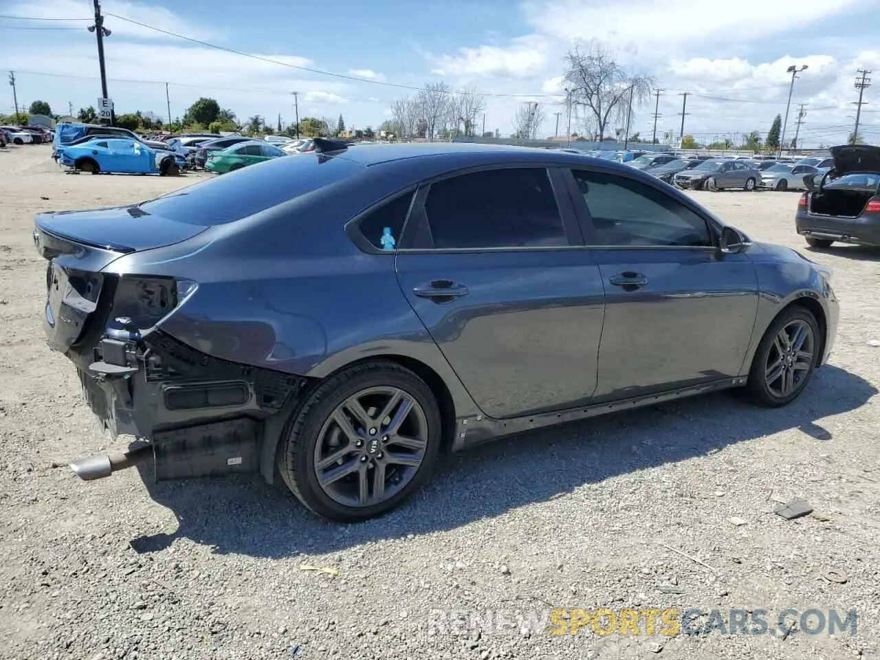 3 Photograph of a damaged car 3KPF34AD0LE194096 KIA FORTE 2020