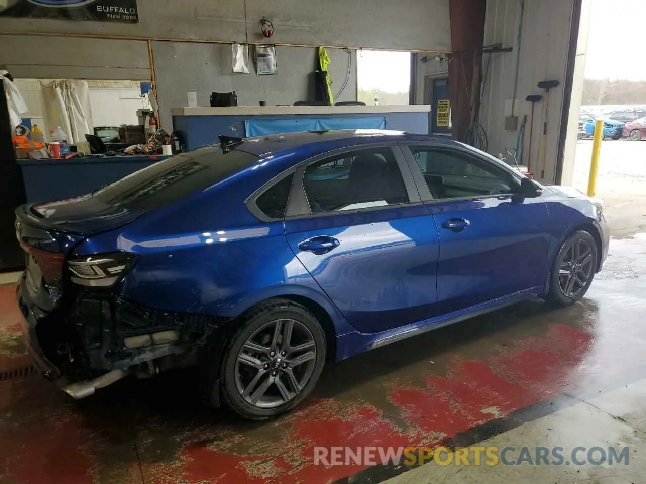 3 Photograph of a damaged car 3KPF34AD0LE222205 KIA FORTE 2020