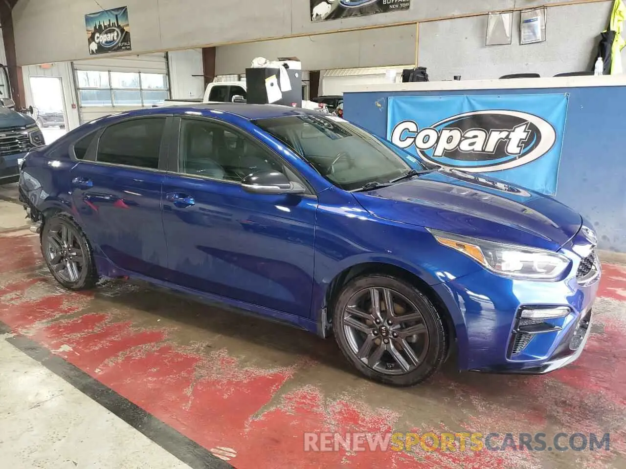 4 Photograph of a damaged car 3KPF34AD0LE222205 KIA FORTE 2020