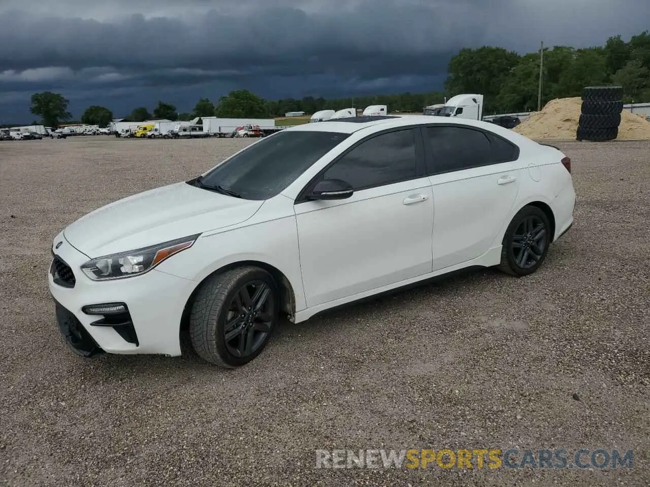 1 Photograph of a damaged car 3KPF34AD1LE227414 KIA FORTE 2020