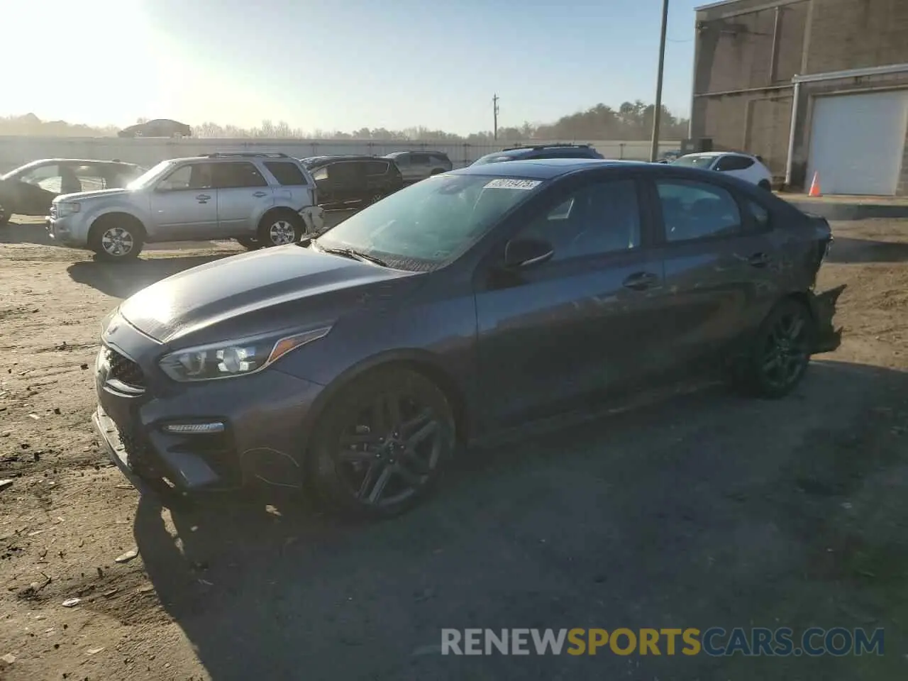1 Photograph of a damaged car 3KPF34AD1LE229423 KIA FORTE 2020