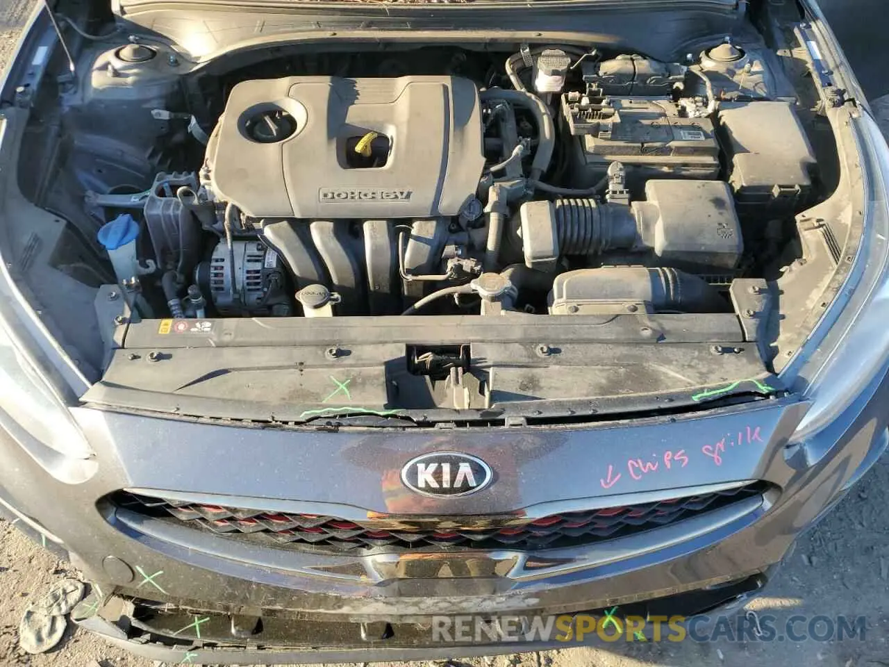 11 Photograph of a damaged car 3KPF34AD1LE229423 KIA FORTE 2020