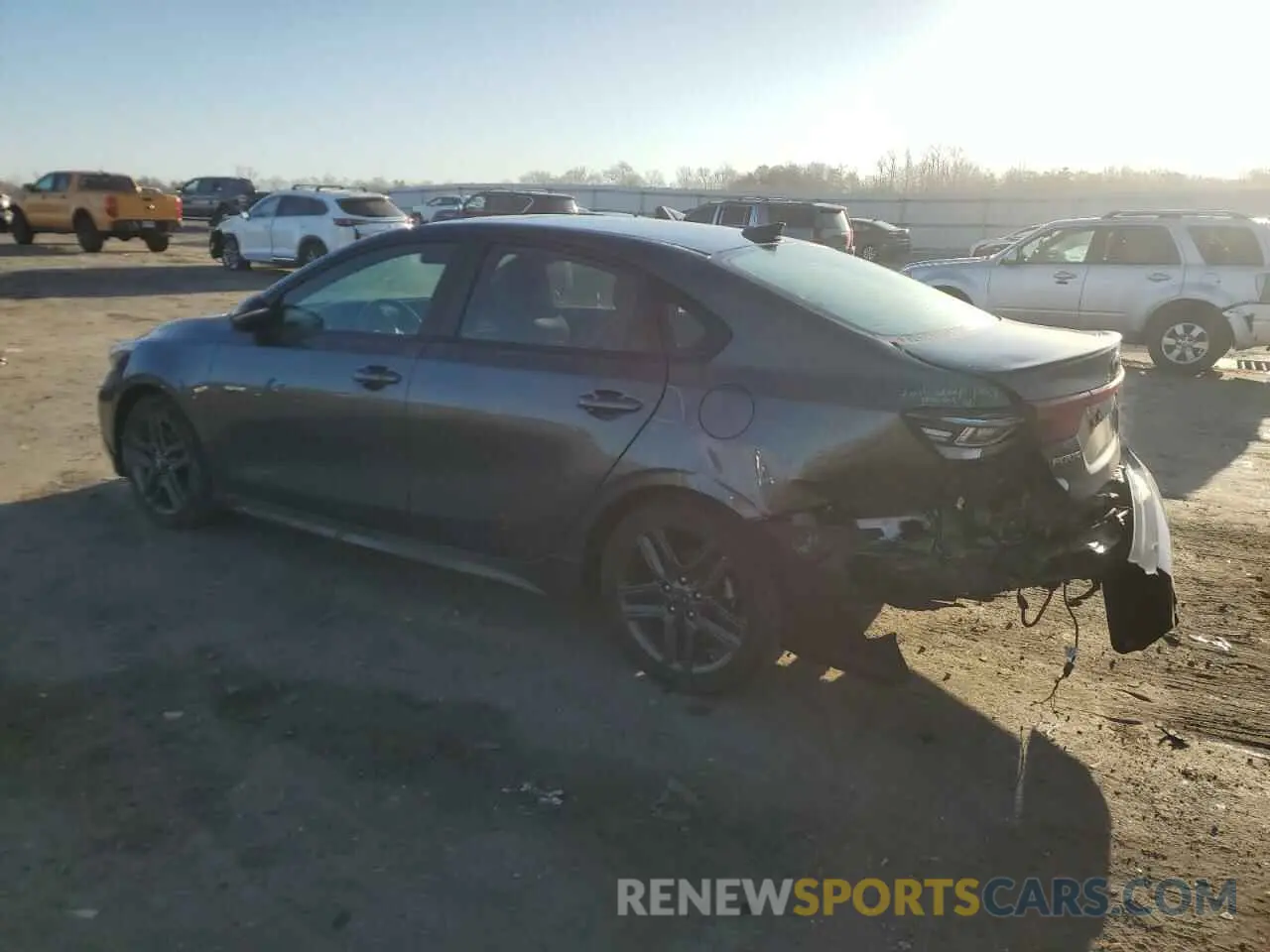 2 Photograph of a damaged car 3KPF34AD1LE229423 KIA FORTE 2020