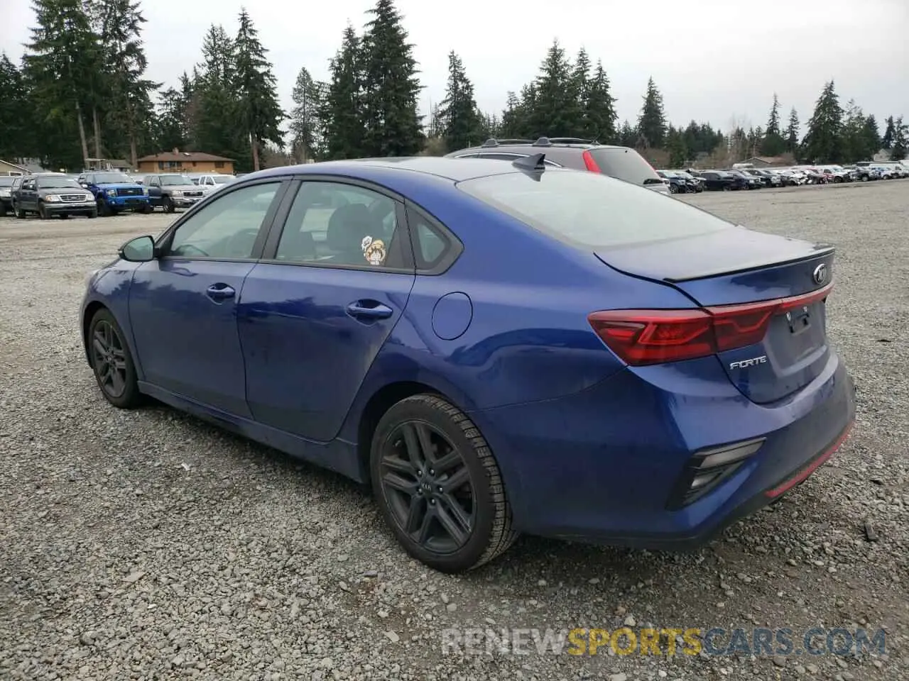 2 Photograph of a damaged car 3KPF34AD2LE255741 KIA FORTE 2020
