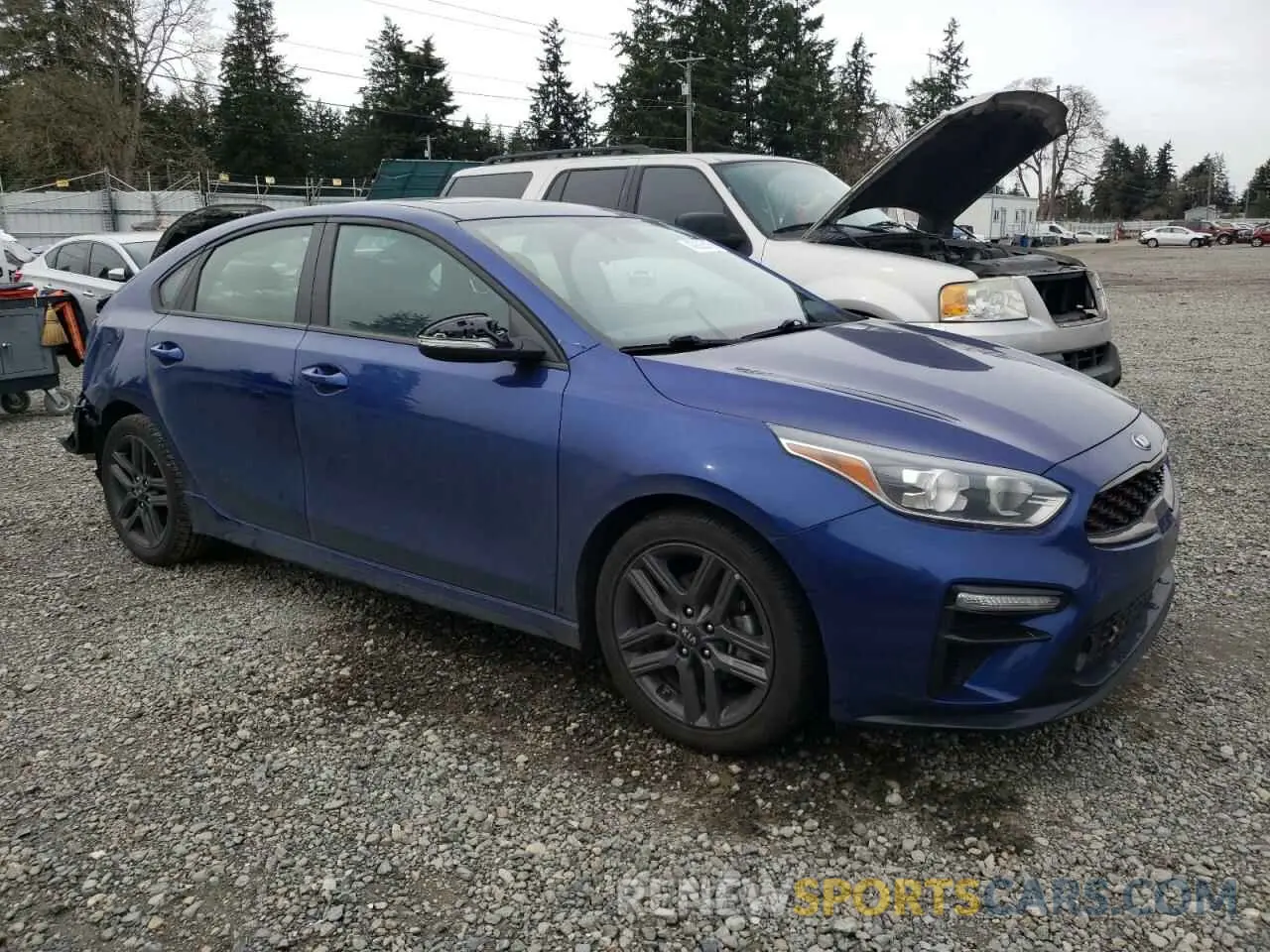 4 Photograph of a damaged car 3KPF34AD2LE255741 KIA FORTE 2020