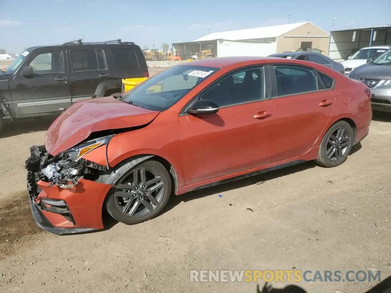 1 Photograph of a damaged car 3KPF34AD3LE154756 KIA FORTE 2020