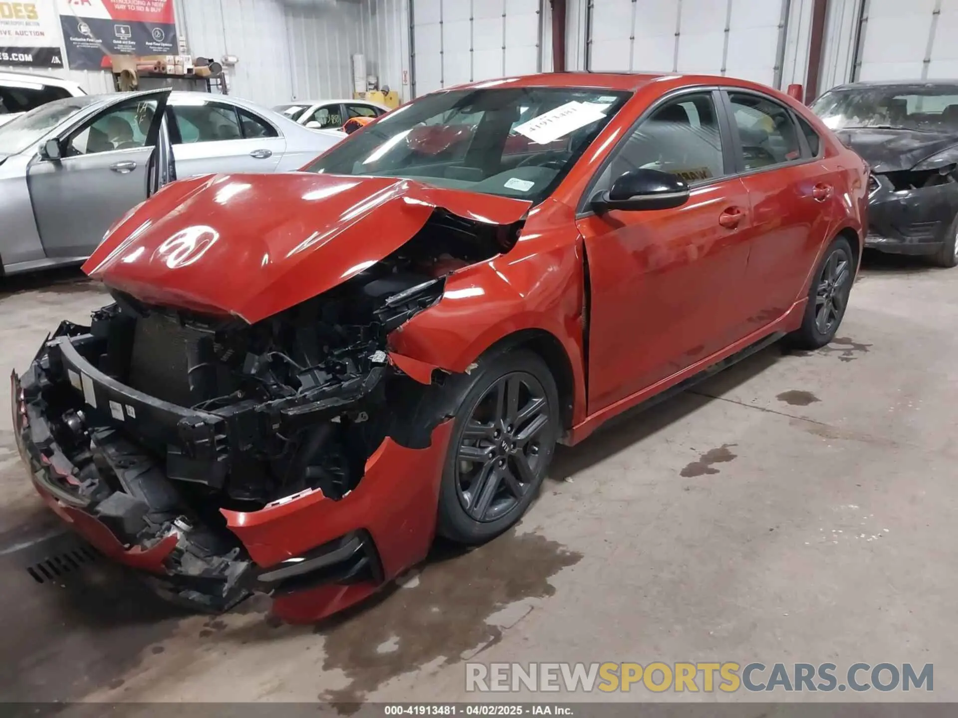 2 Photograph of a damaged car 3KPF34AD3LE206998 KIA FORTE 2020