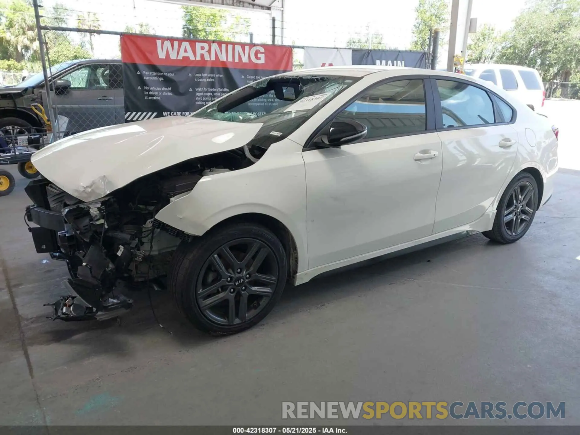 2 Photograph of a damaged car 3KPF34AD3LE213966 KIA FORTE 2020