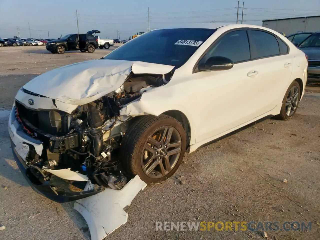 1 Photograph of a damaged car 3KPF34AD3LE238138 KIA FORTE 2020