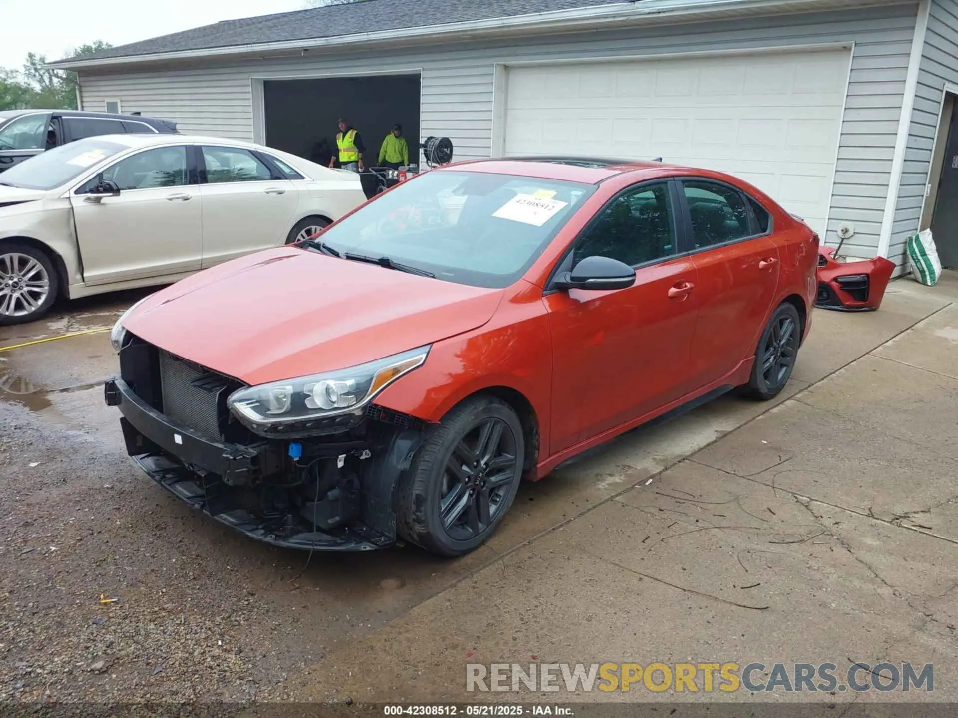 2 Photograph of a damaged car 3KPF34AD3LE260009 KIA FORTE 2020