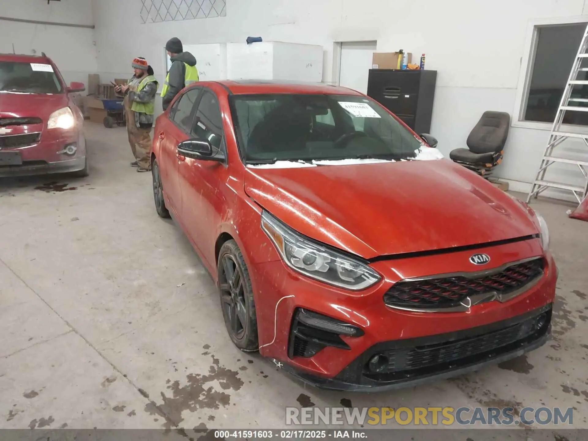 1 Photograph of a damaged car 3KPF34AD3LE261063 KIA FORTE 2020