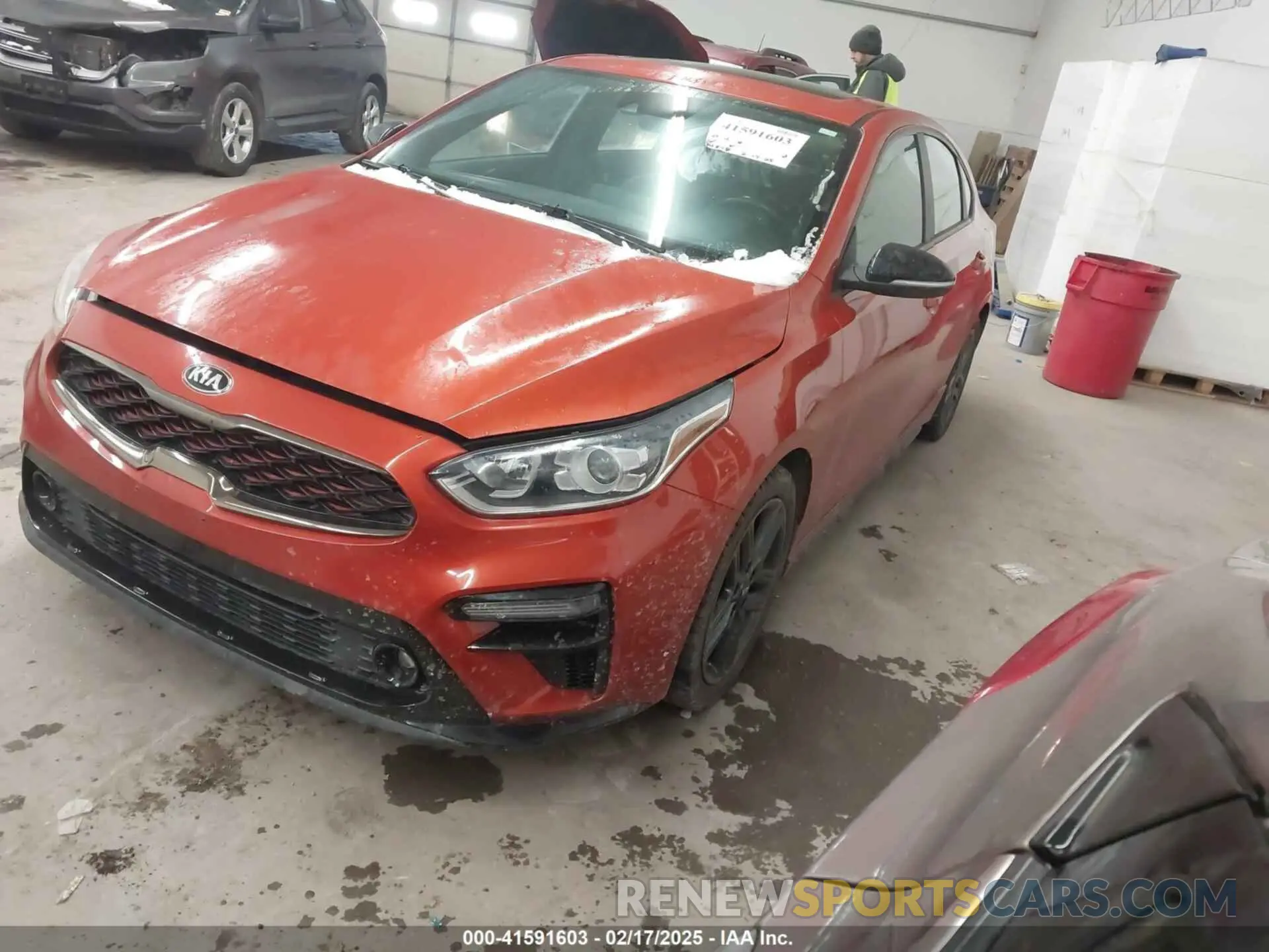 2 Photograph of a damaged car 3KPF34AD3LE261063 KIA FORTE 2020