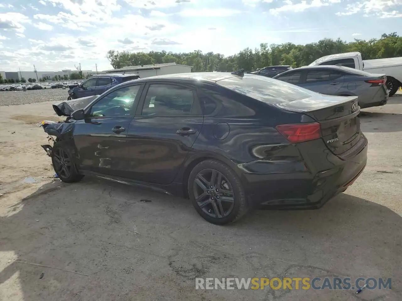 2 Photograph of a damaged car 3KPF34AD4LE234910 KIA FORTE 2020