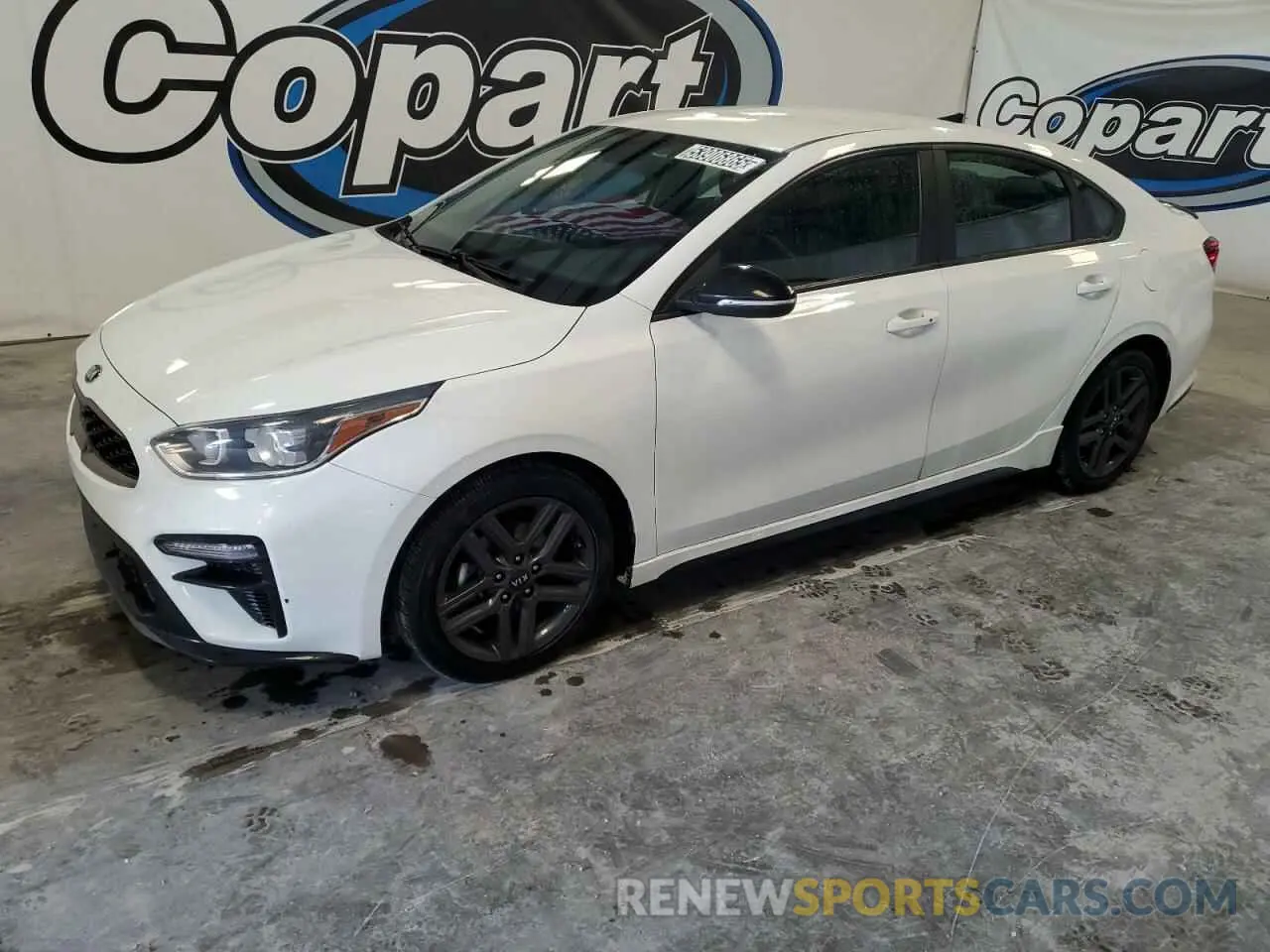 1 Photograph of a damaged car 3KPF34AD5LE222152 KIA FORTE 2020