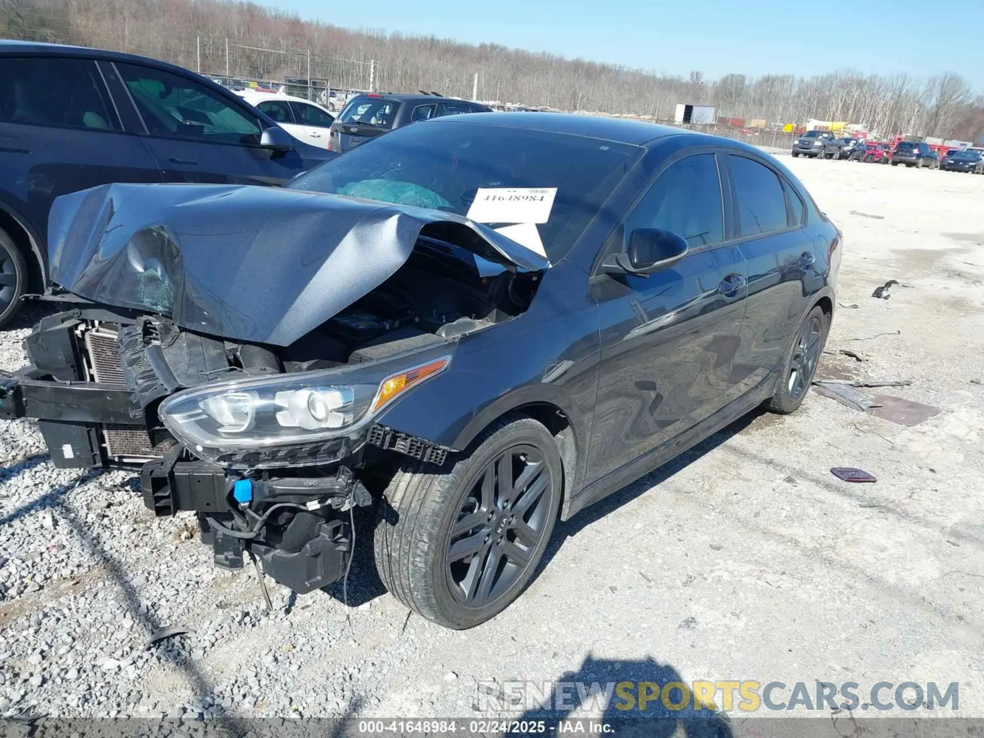 2 Photograph of a damaged car 3KPF34AD5LE259217 KIA FORTE 2020