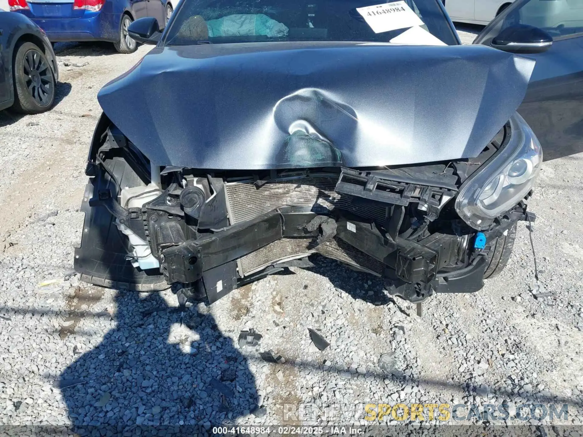 6 Photograph of a damaged car 3KPF34AD5LE259217 KIA FORTE 2020
