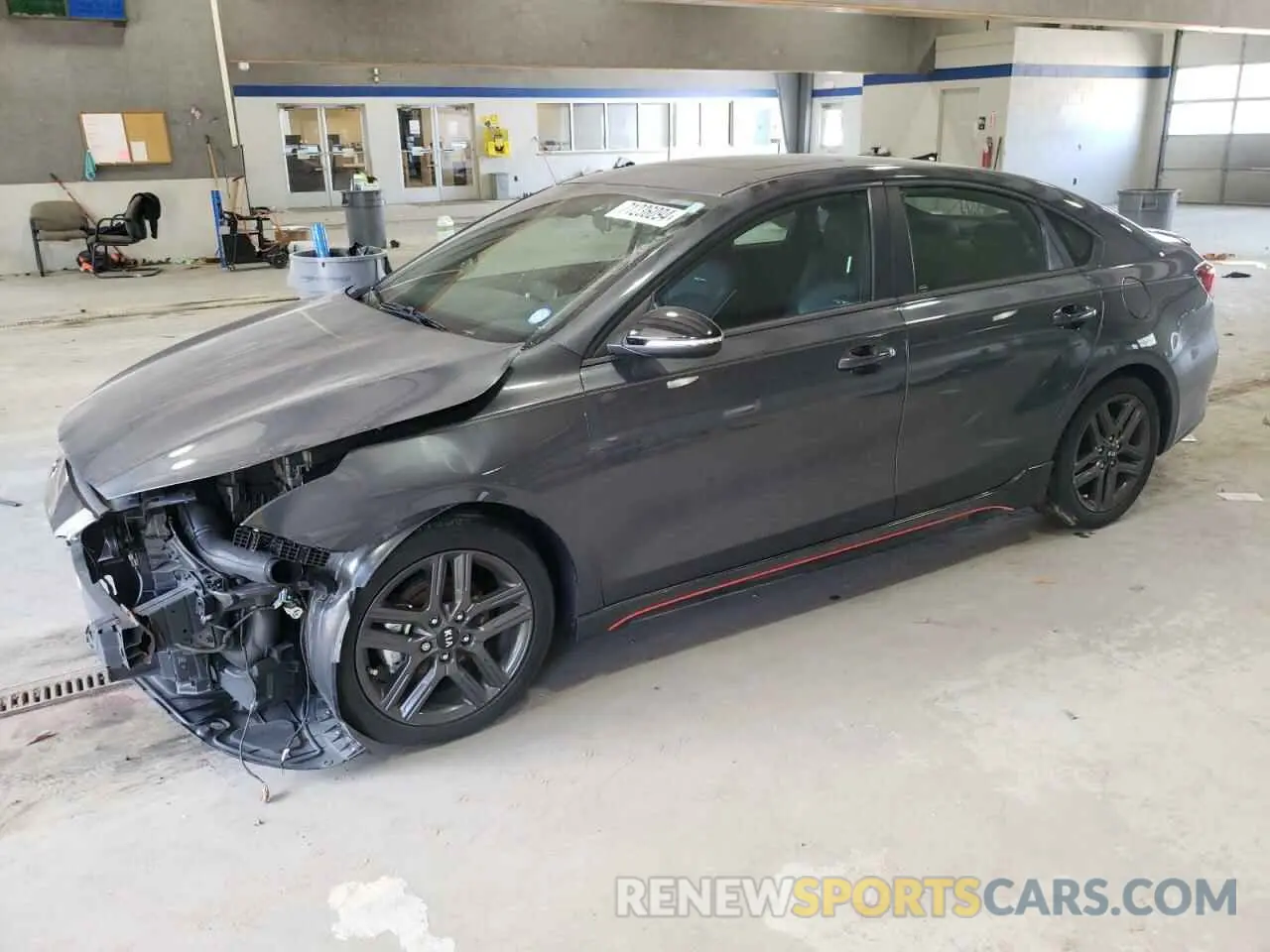 1 Photograph of a damaged car 3KPF34AD6LE141192 KIA FORTE 2020