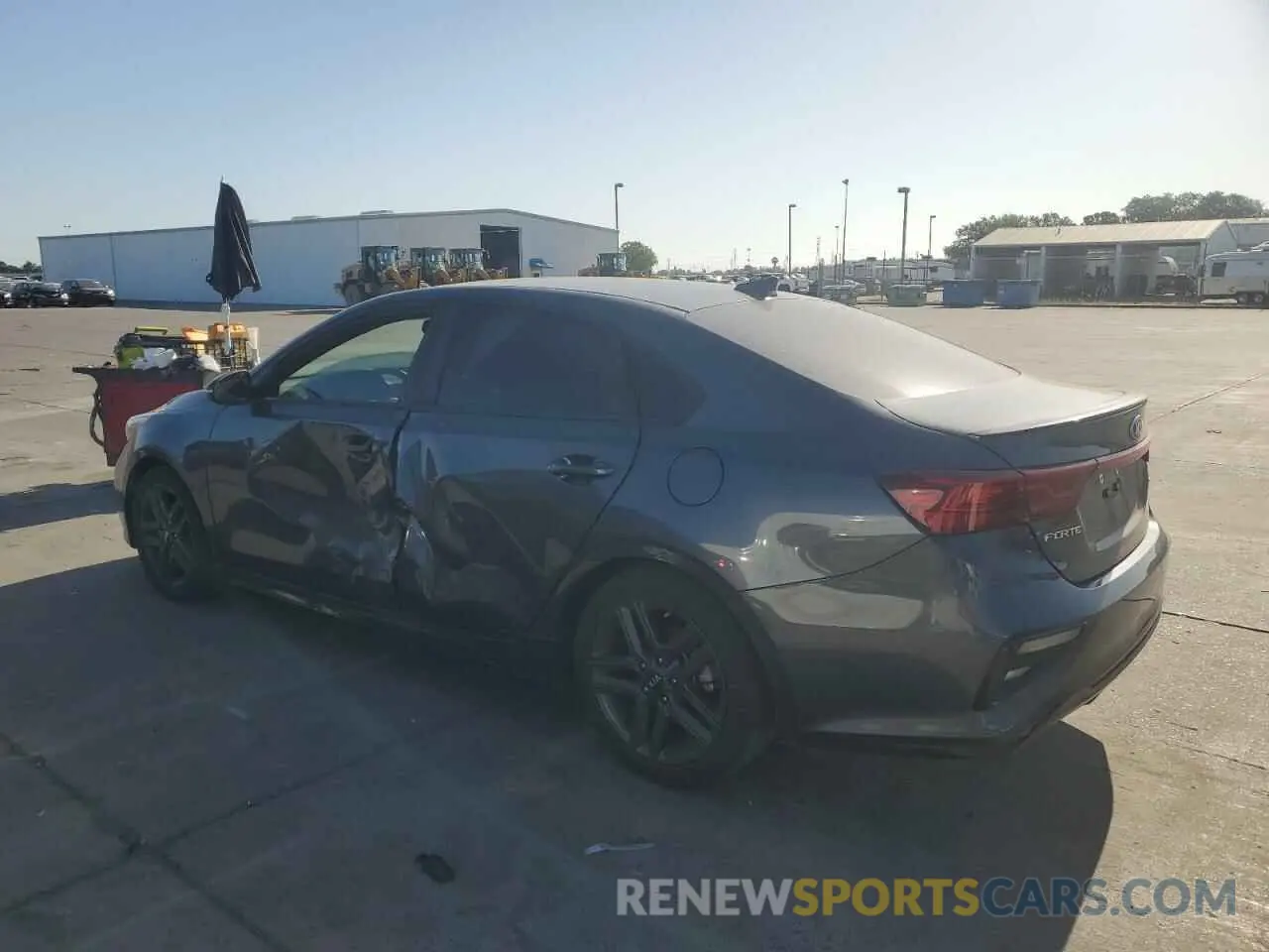 2 Photograph of a damaged car 3KPF34AD6LE197374 KIA FORTE 2020