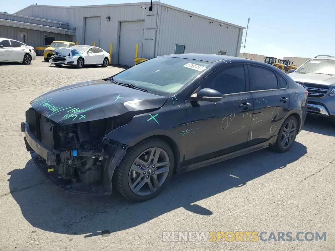 1 Photograph of a damaged car 3KPF34AD6LE230518 KIA FORTE 2020