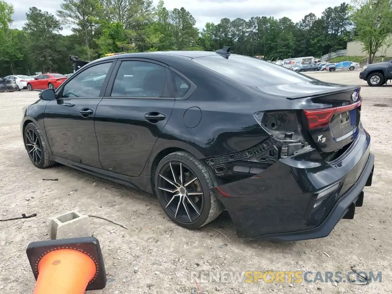 2 Photograph of a damaged car 3KPF34AD6LE250297 KIA FORTE 2020