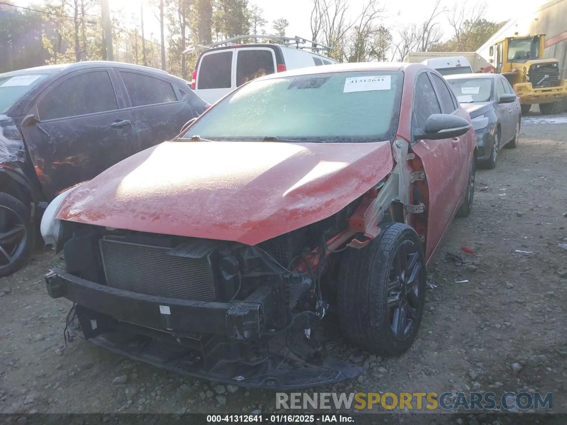 2 Photograph of a damaged car 3KPF34AD7LE167672 KIA FORTE 2020