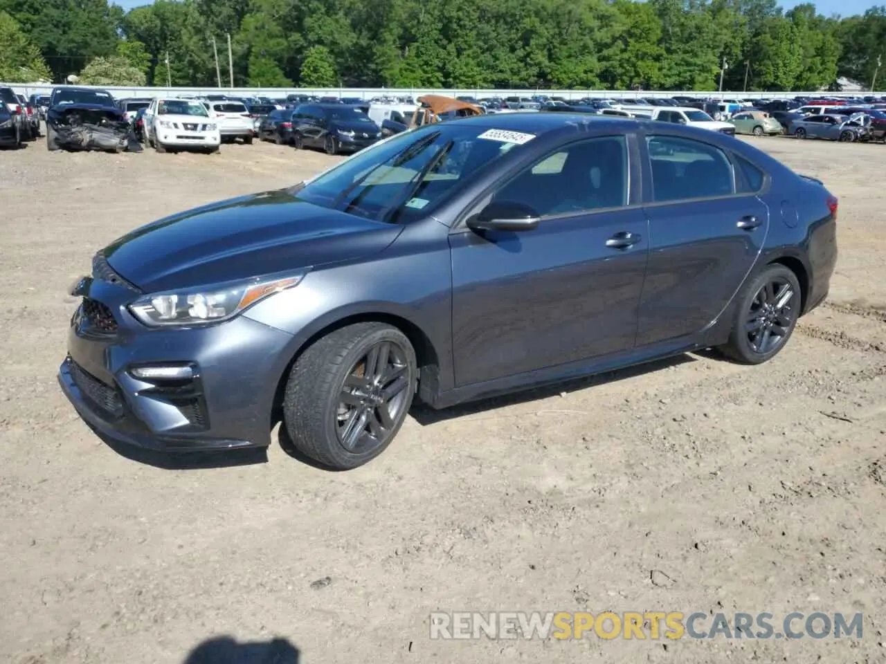 1 Photograph of a damaged car 3KPF34AD7LE186965 KIA FORTE 2020