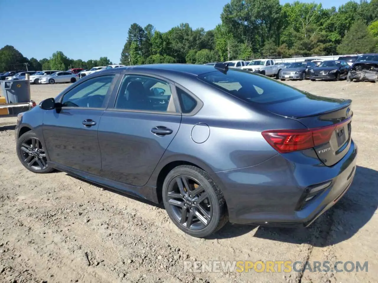 2 Photograph of a damaged car 3KPF34AD7LE186965 KIA FORTE 2020