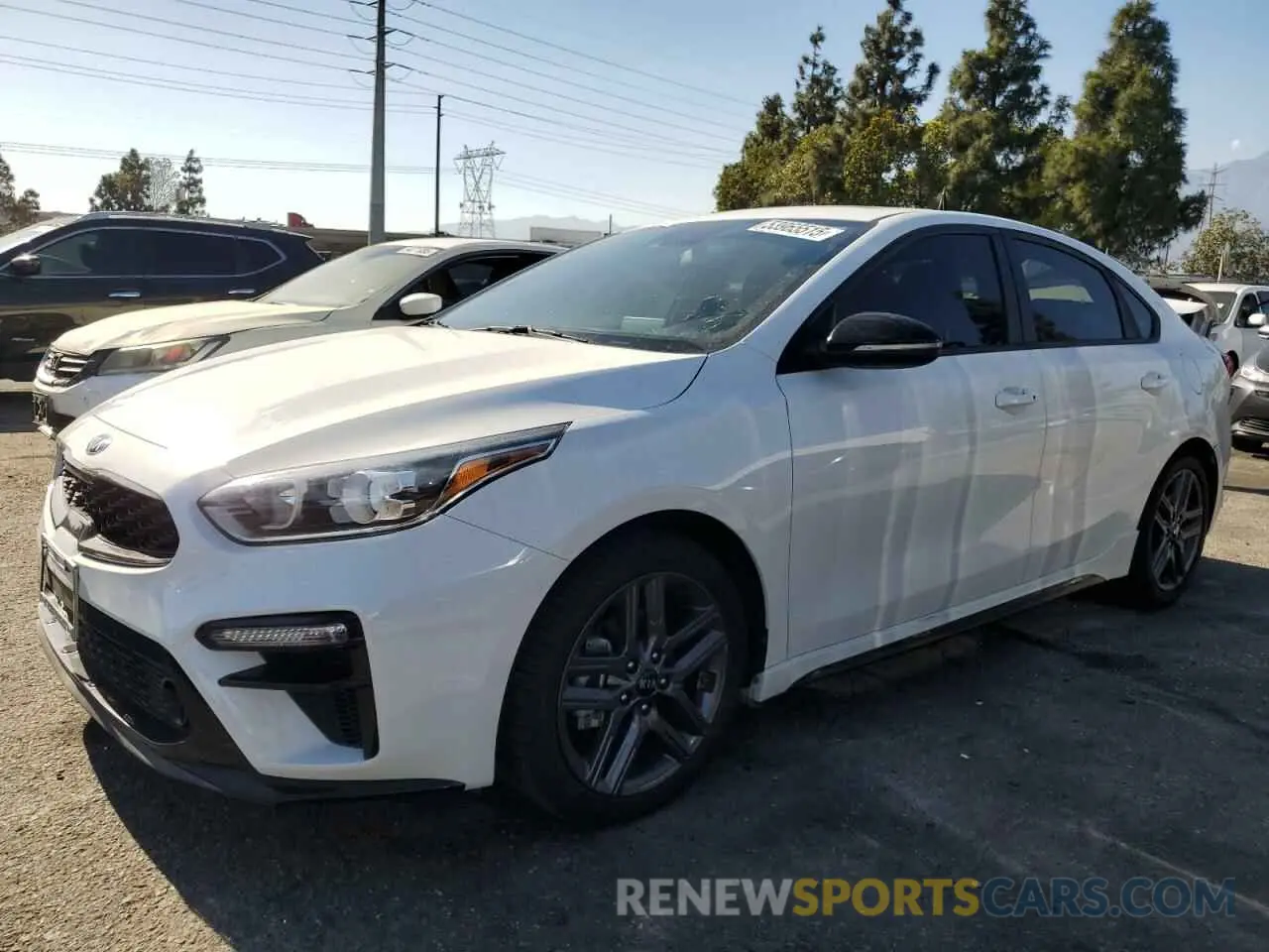 1 Photograph of a damaged car 3KPF34AD7LE246792 KIA FORTE 2020