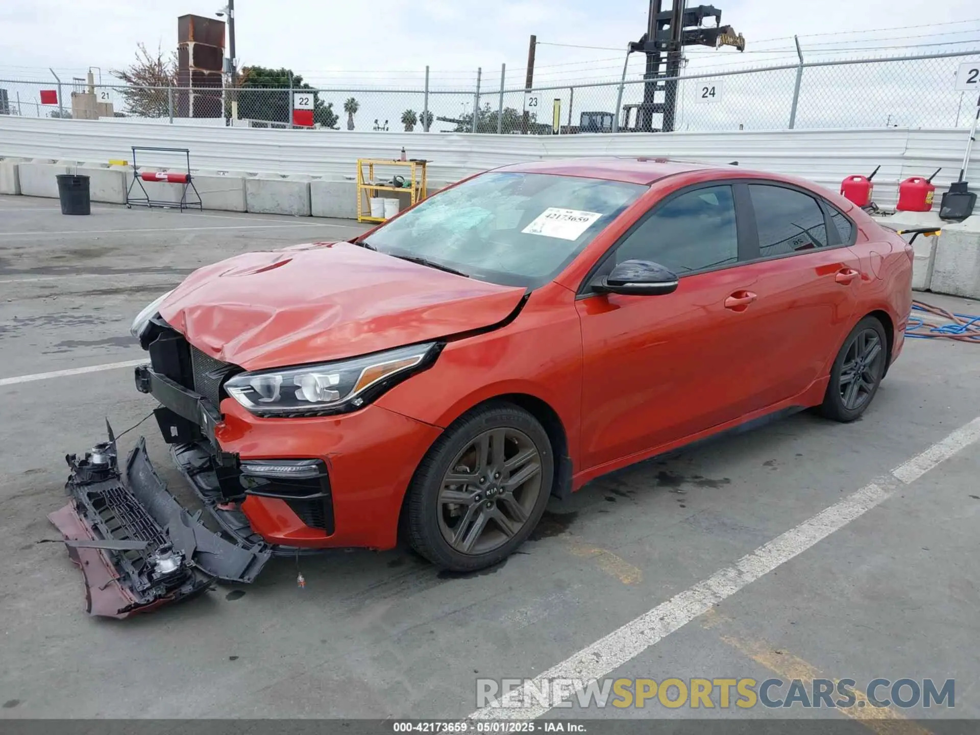 2 Photograph of a damaged car 3KPF34AD8LE213087 KIA FORTE 2020