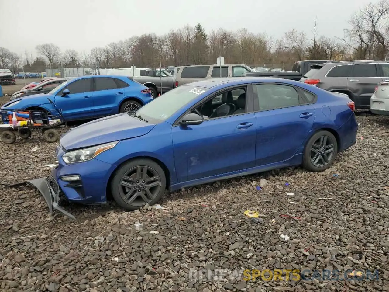 1 Photograph of a damaged car 3KPF34AD9LE151957 KIA FORTE 2020