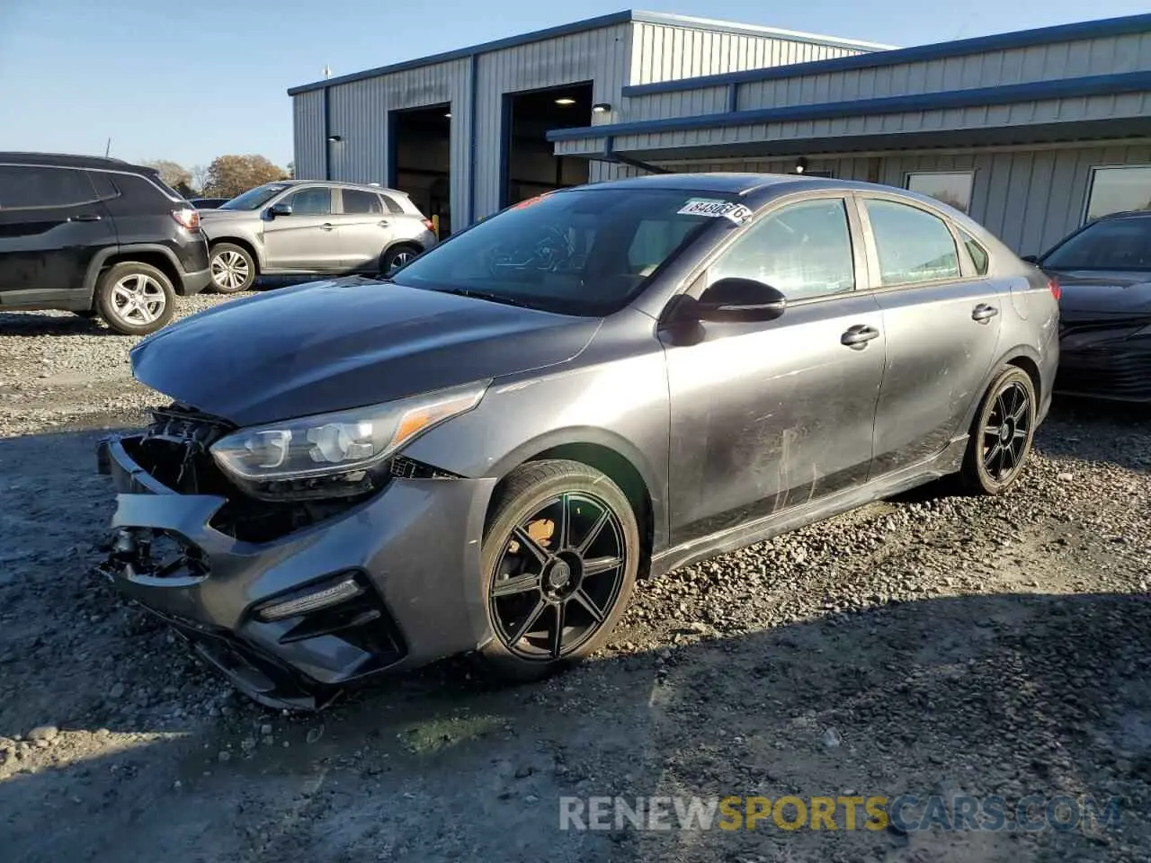1 Photograph of a damaged car 3KPF34AD9LE167124 KIA FORTE 2020