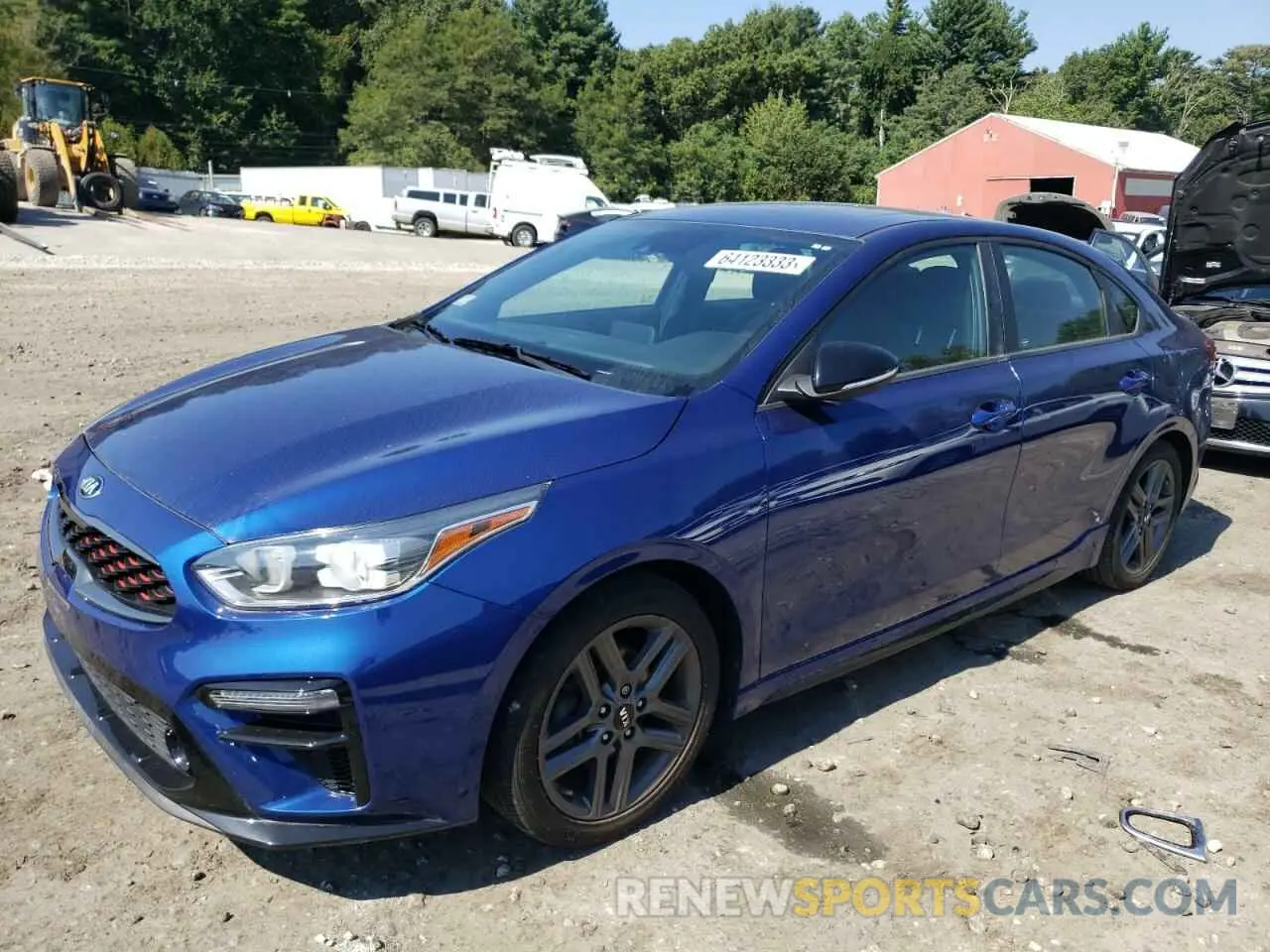1 Photograph of a damaged car 3KPF34AD9LE248060 KIA FORTE 2020