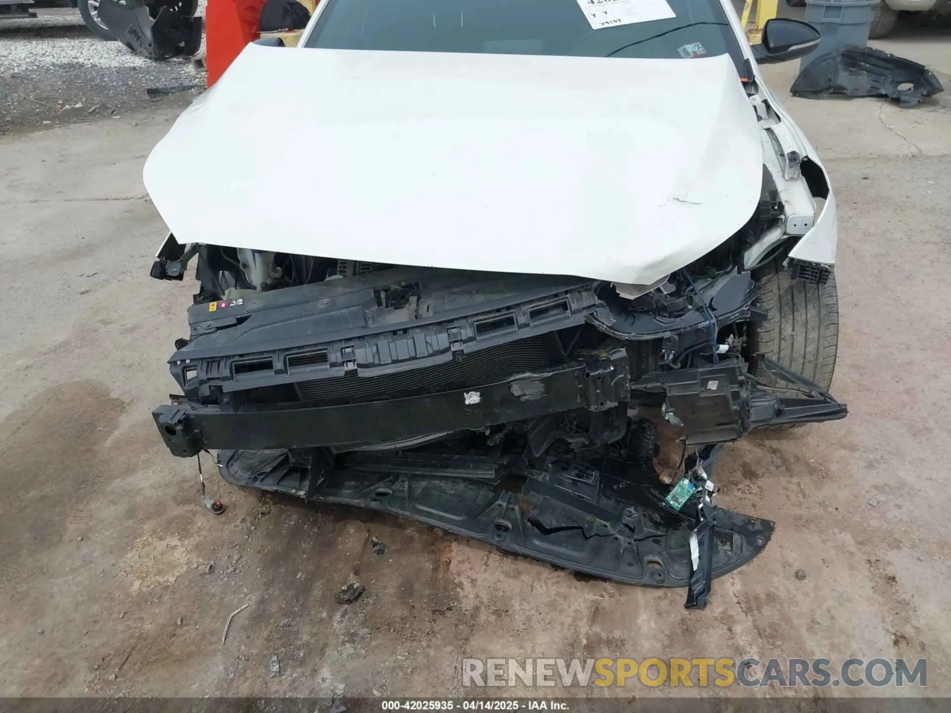 6 Photograph of a damaged car 3KPF34ADXLE146055 KIA FORTE 2020