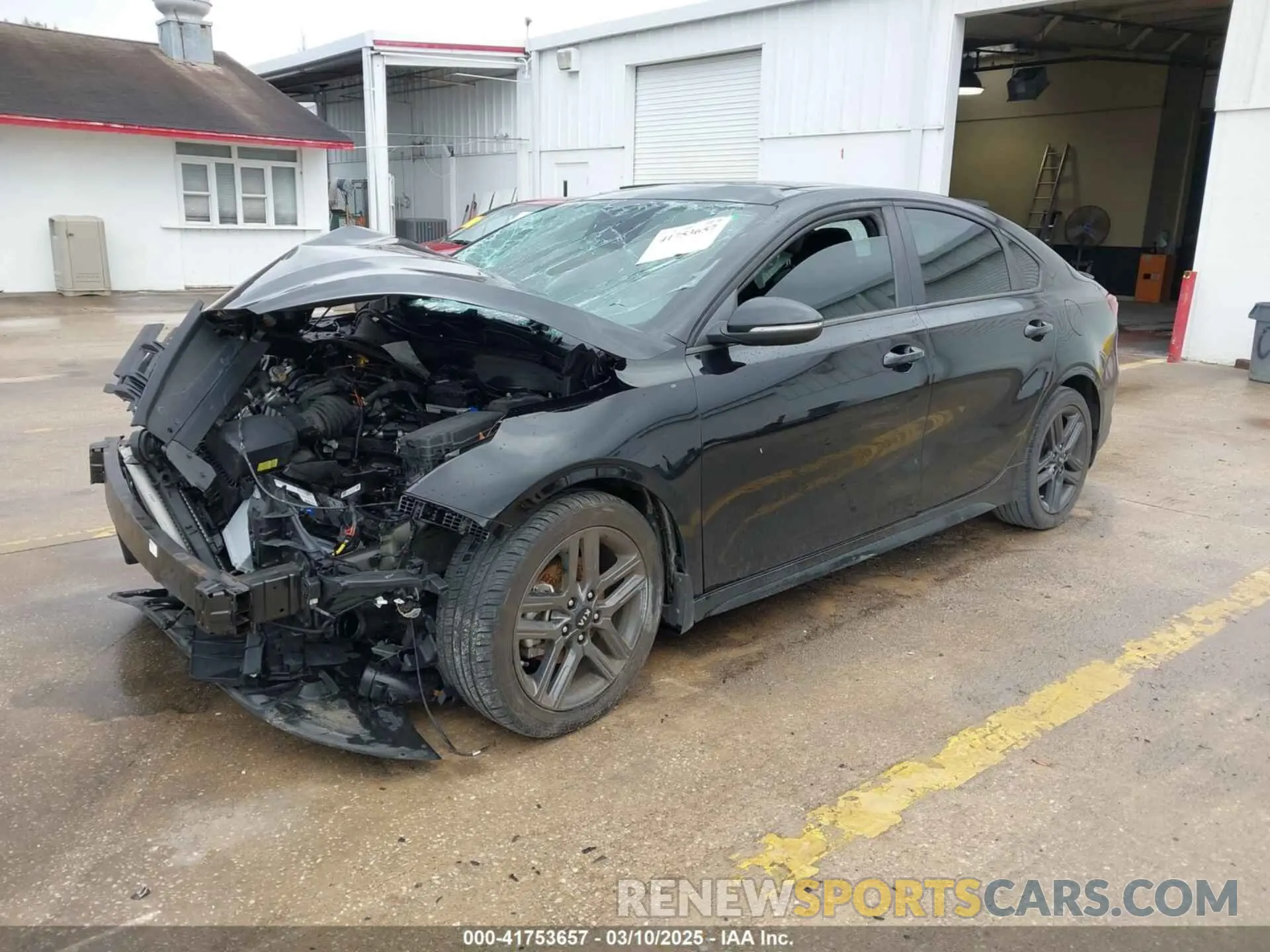 2 Photograph of a damaged car 3KPF34ADXLE165818 KIA FORTE 2020