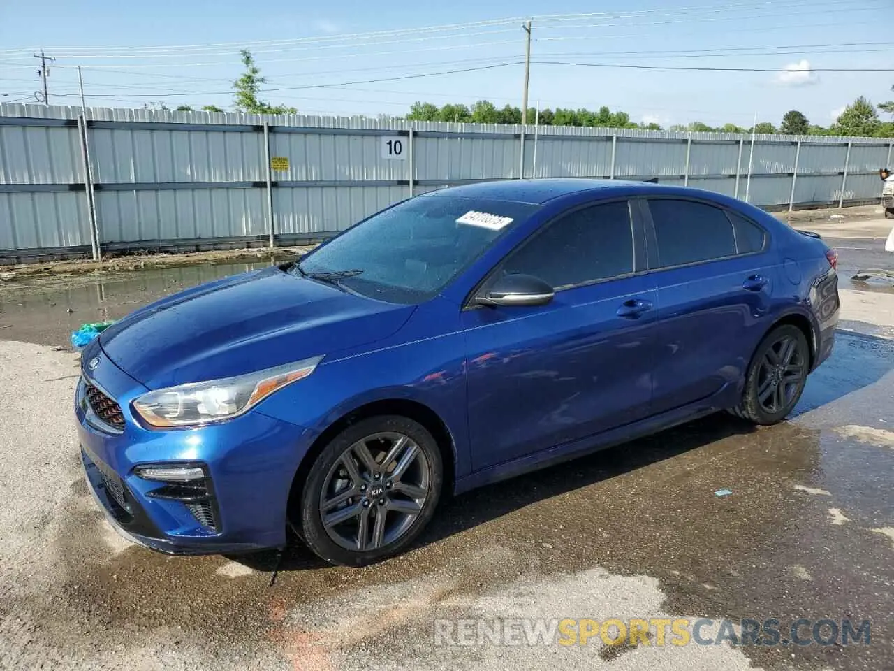 1 Photograph of a damaged car 3KPF34ADXLE166967 KIA FORTE 2020