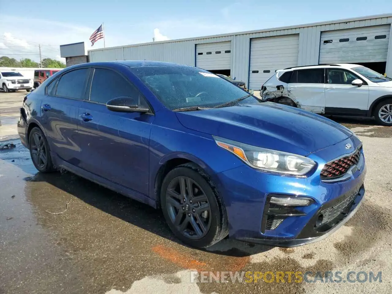 4 Photograph of a damaged car 3KPF34ADXLE166967 KIA FORTE 2020