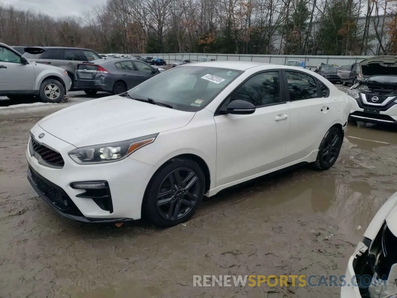 1 Photograph of a damaged car 3KPF34ADXLE224401 KIA FORTE 2020
