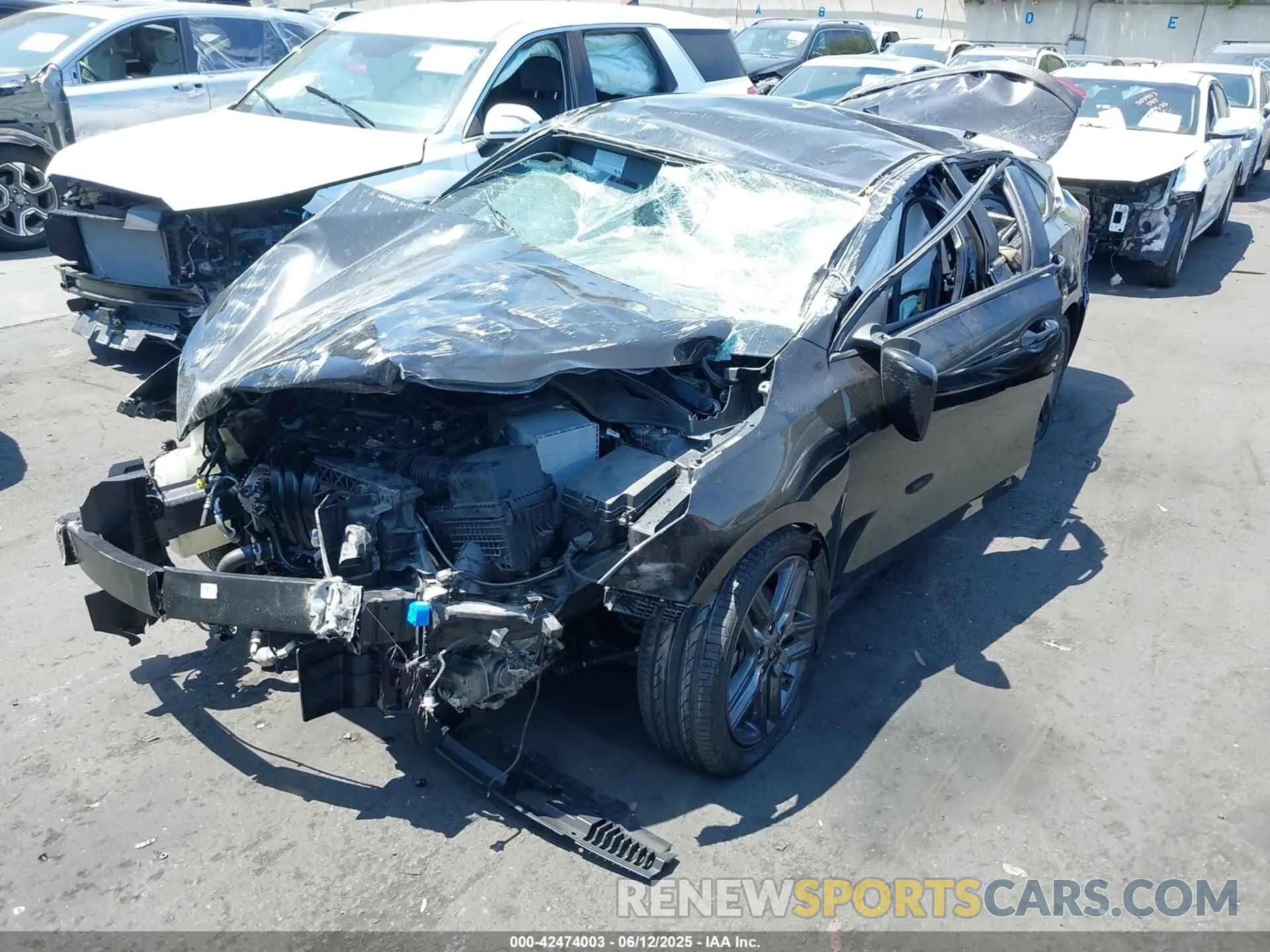 2 Photograph of a damaged car 3KPF34ADXLE247337 KIA FORTE 2020